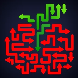 أيقونة Color Maze Master: Tap & Clear