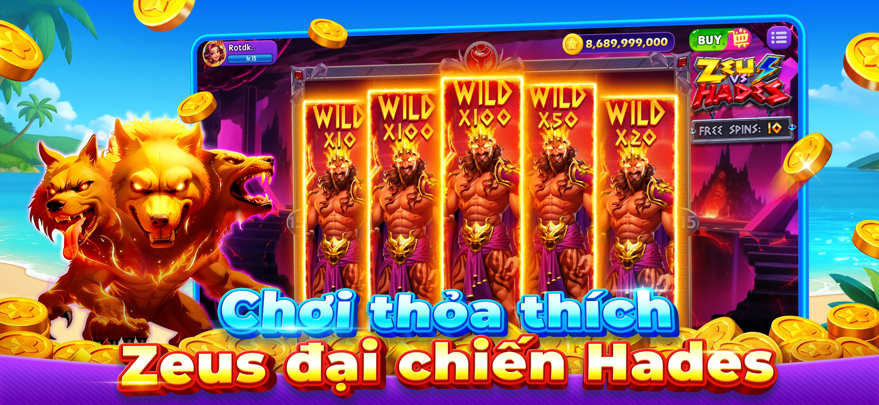 Cóc Vàng Online screenshot